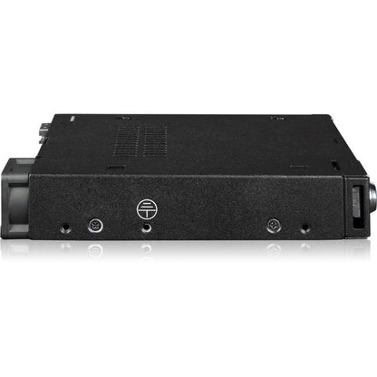 Icy Dock ToughArmor MB092VK-B Drive Enclosure for 3.5" PCI Express NVMe 4.0 U.2 U.3 - SFF-8654 SlimSAS Host Interface Internal - Black