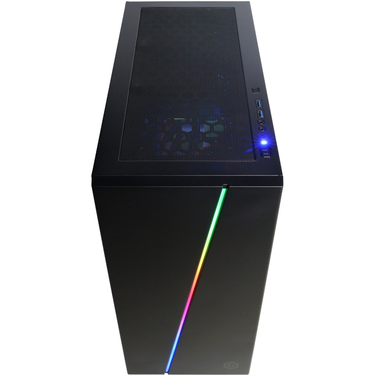 CYBERPOWERPC Gamer Supreme Liquid Cool SLC10000CPGV10 w/ Intel Core i7-13700KF 3.4GHz CPU 16GB DDR5 NVIDIA GeForce RTX 3060 12GB 1TB PCI-E NVMe SSD 802.11AC WiFi 7 Color RGB Gaming Keyboard/Mouse Custom RGB Case Lighting & Win 11 Home 64-Bit