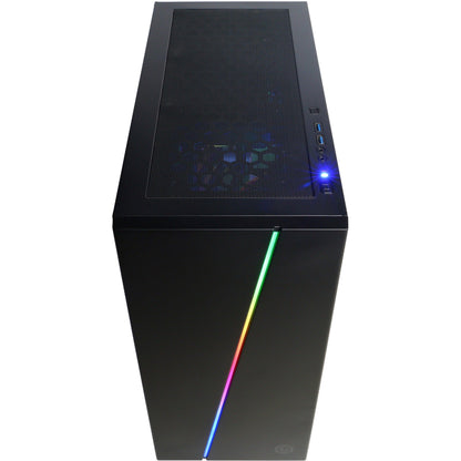 CYBERPOWERPC Gamer Supreme Liquid Cool SLC10000CPGV10 w/ Intel Core i7-13700KF 3.4GHz CPU 16GB DDR5 NVIDIA GeForce RTX 3060 12GB 1TB PCI-E NVMe SSD 802.11AC WiFi 7 Color RGB Gaming Keyboard/Mouse Custom RGB Case Lighting & Win 11 Home 64-Bit