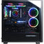 CYBERPOWERPC Gamer Supreme Liquid Cool SLC10000CPGV10 w/ Intel Core i7-13700KF 3.4GHz CPU 16GB DDR5 NVIDIA GeForce RTX 3060 12GB 1TB PCI-E NVMe SSD 802.11AC WiFi 7 Color RGB Gaming Keyboard/Mouse Custom RGB Case Lighting & Win 11 Home 64-Bit