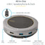 StarTech.com USB-C Speakerphone Docking Station Mini Portable Conference Speaker/Audio Dock VGA/4K HDMI USB Hub Teams/Zoom/Softphone