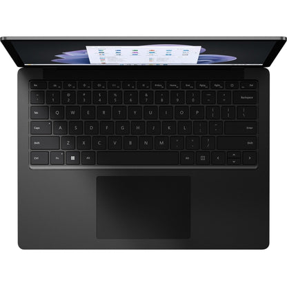 Microsoft Surface Laptop 5 13.5" Touchscreen Notebook - 2256 x 1504 - Intel Core i5 12th Gen i5-1245U - Intel Evo Platform - 8 GB Total RAM - 256 GB SSD - Matte Black