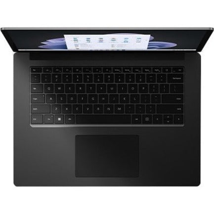 Microsoft Surface Laptop 5 15" Touchscreen Notebook - 2496 x 1664 - Intel Core i7 12th Gen i7-1265U - Intel Evo Platform - 16 GB Total RAM - 256 GB SSD - Matte Black - TAA Compliant