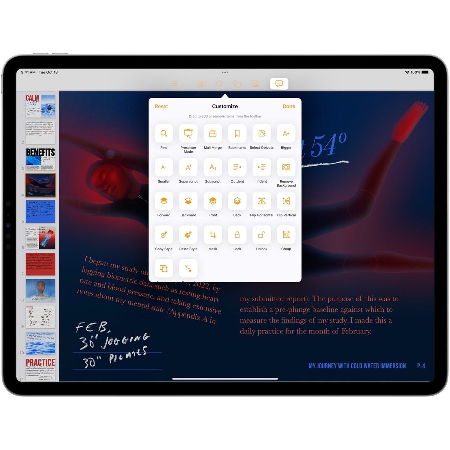 Apple iPad Pro (4th Generation) A2759 Tablet - 11" - Octa-core) - 8 GB RAM - 256 GB Storage - iPadOS 16 - Space Gray