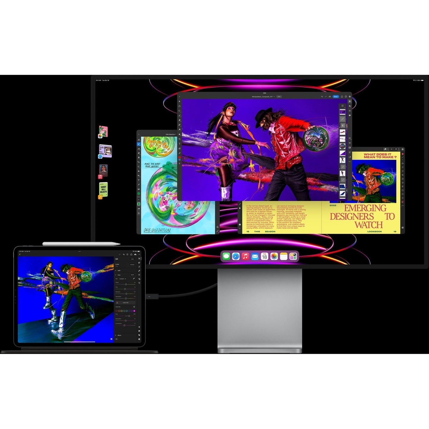 Apple iPad Pro (4th Generation) A2759 Tablet - 11" - Octa-core) - 8 GB RAM - 512 GB Storage - iPadOS 16 - Space Gray