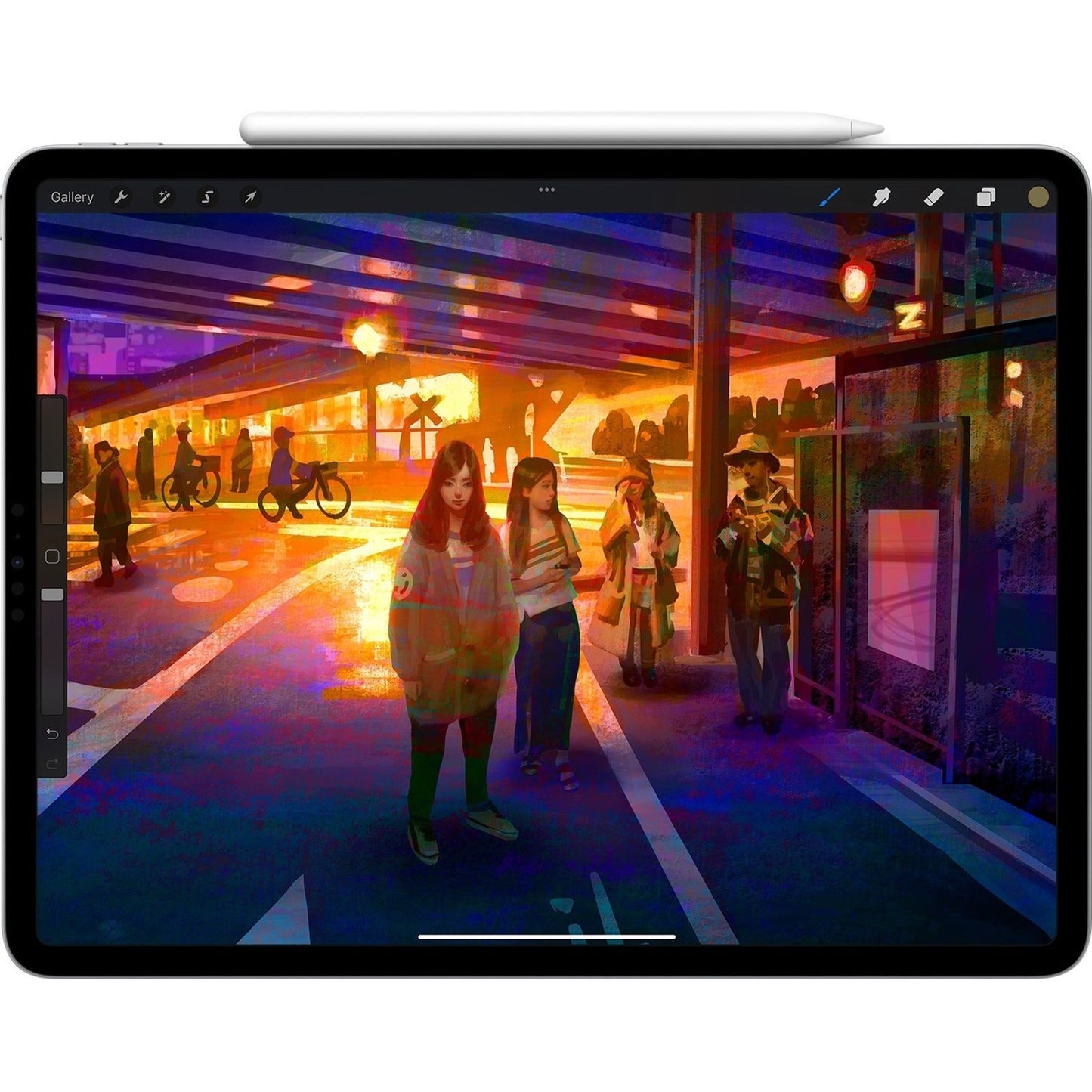 Apple iPad Pro (4th Generation) A2759 Tablet - 11" - Octa-core) - 8 GB RAM - 512 GB Storage - iPadOS 16 - Silver