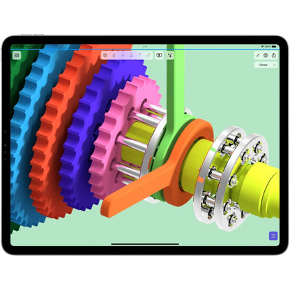 Apple iPad Pro (4th Generation) A2759 Tablet - 11" - Octa-core) - 16 GB RAM - 2 TB Storage - iPadOS 16 - Silver