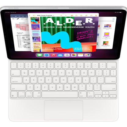 Apple iPad Pro (6th generation) A2764 Tablet - 12.9" - Octa-core) - 16 GB RAM - 1 TB Storage - iPadOS 16 - 5G - Silver