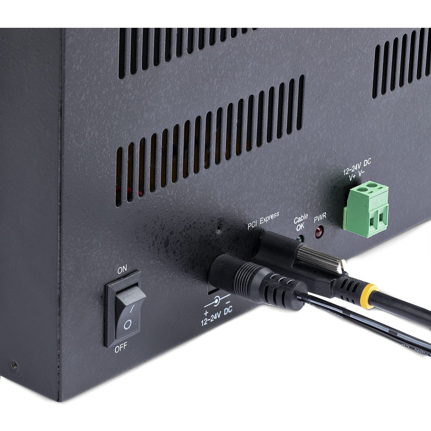 StarTech.com 4-Slot PCIe Expansion Chassis External PCIe Slots for PC PCIe 2.0 w/10Gbps Throughput PCI Express Expansion Box/Adapter