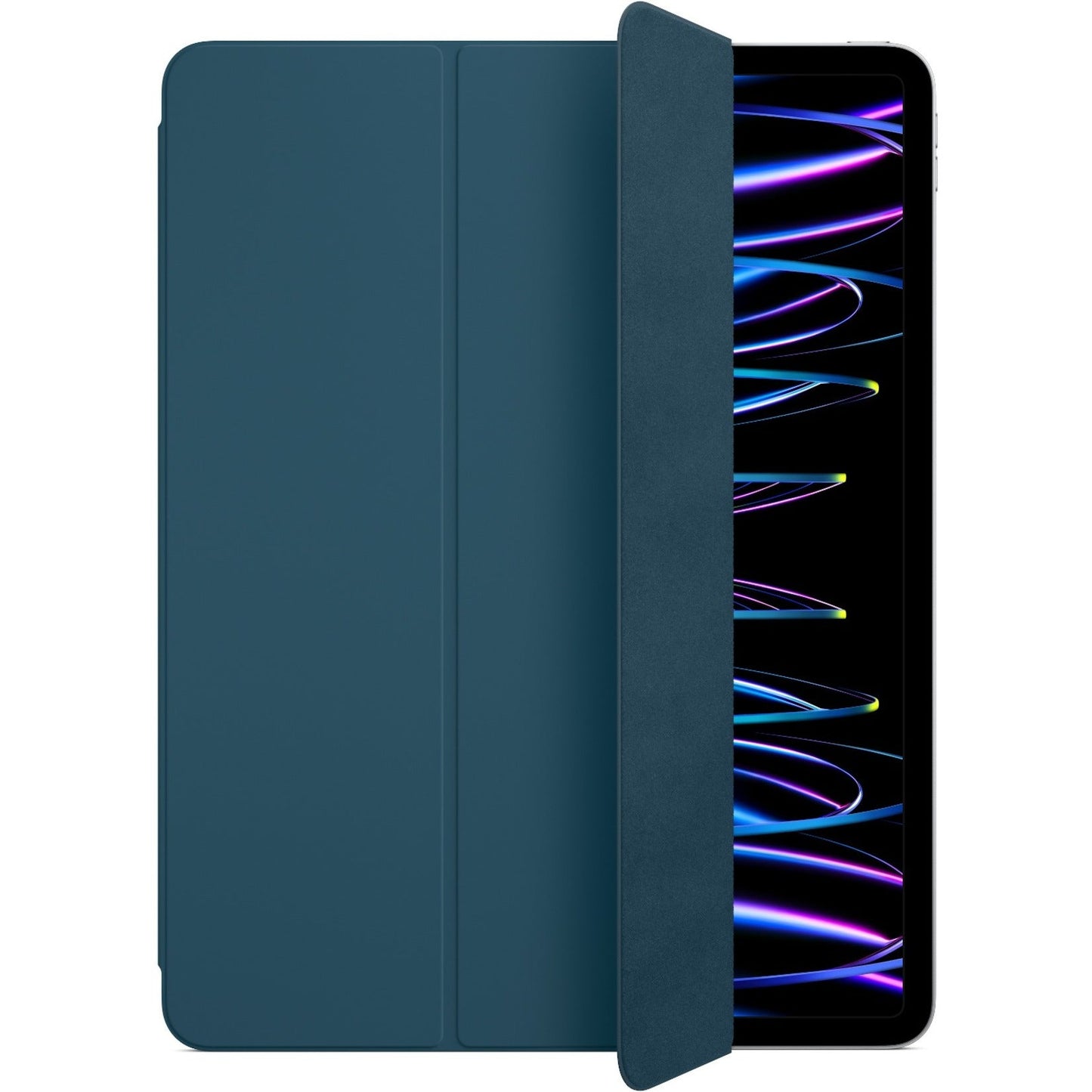 Apple Smart Folio Carrying Case (Folio) for 12.9" Apple iPad Pro (6th Generation) iPad Pro (5th Generation) iPad Pro (4th Generation) iPad Pro (3rd Generation) Tablet - Marine Blue