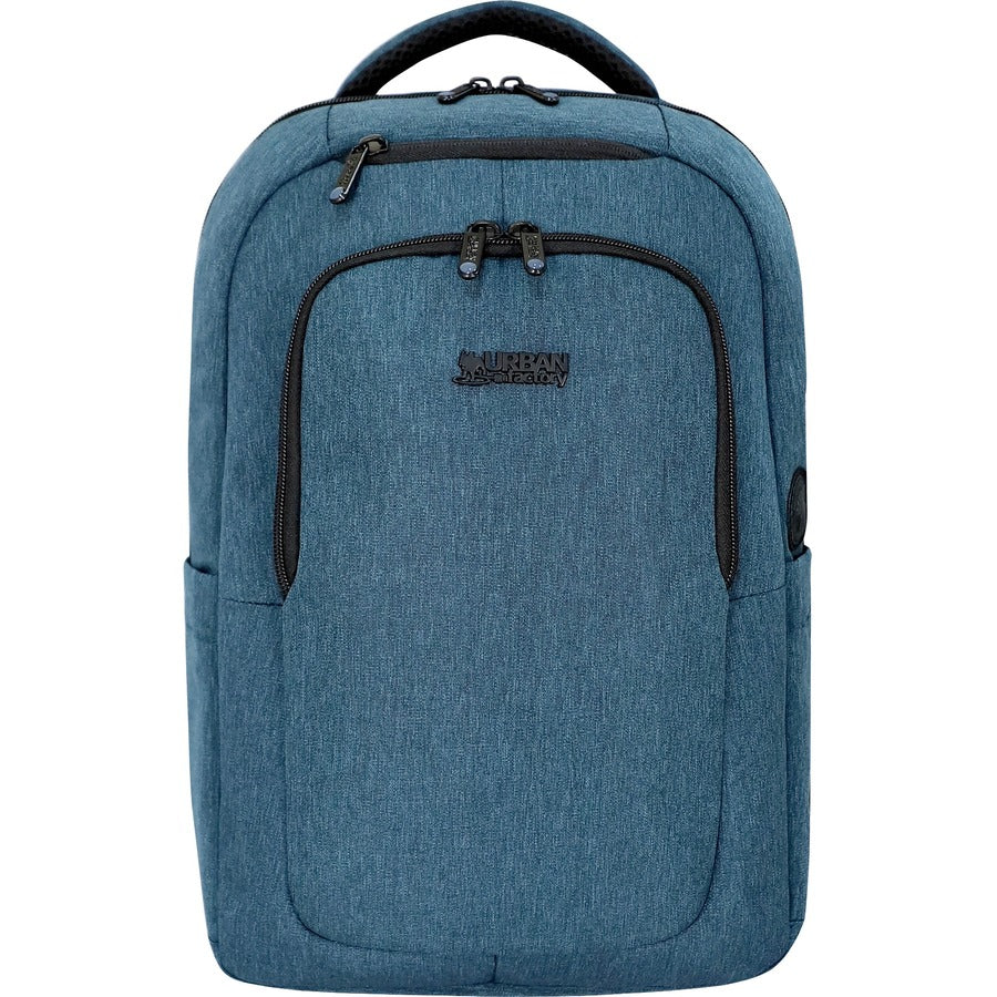 Urban Factory CYCLEE CITY Carrying Case (Backpack) for 10.5" to 15.6" Notebook - Deep Blue Light Blue