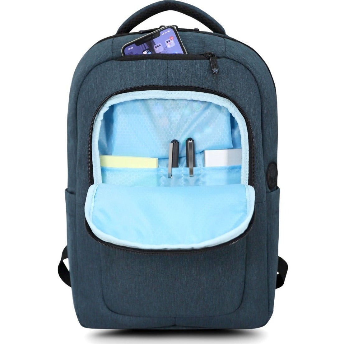 Urban Factory CYCLEE CITY Carrying Case (Backpack) for 10.5" to 15.6" Notebook - Deep Blue Light Blue