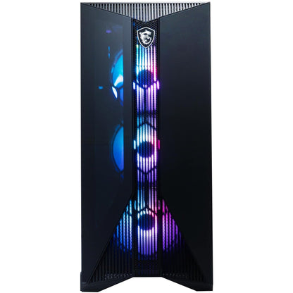 MSI Aegis RS Aegis RS 13NUG-425US Gaming Desktop Computer - Intel Core i7 13th Gen i7-13700KF 3.40 GHz - 32 GB RAM DDR5 SDRAM - 2 TB HDD - 2 TB M.2 PCI Express NVMe SSD - Tower - Black