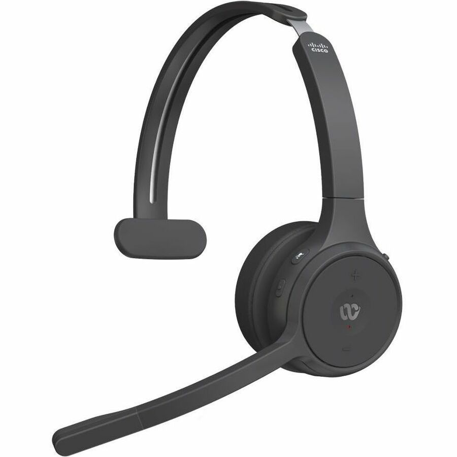 Cisco Single-Ear Carbon Black Headset Bundle