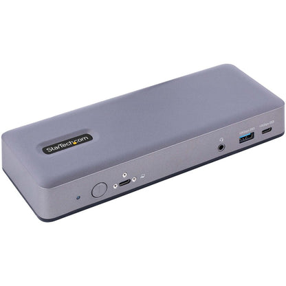 StarTech.com USB-C Docking Station HDMI/DP/DP Alt Mode USB-C Dock Triple/Dual 4K 7x USB Hub 60W PD GbE WWCB Certified