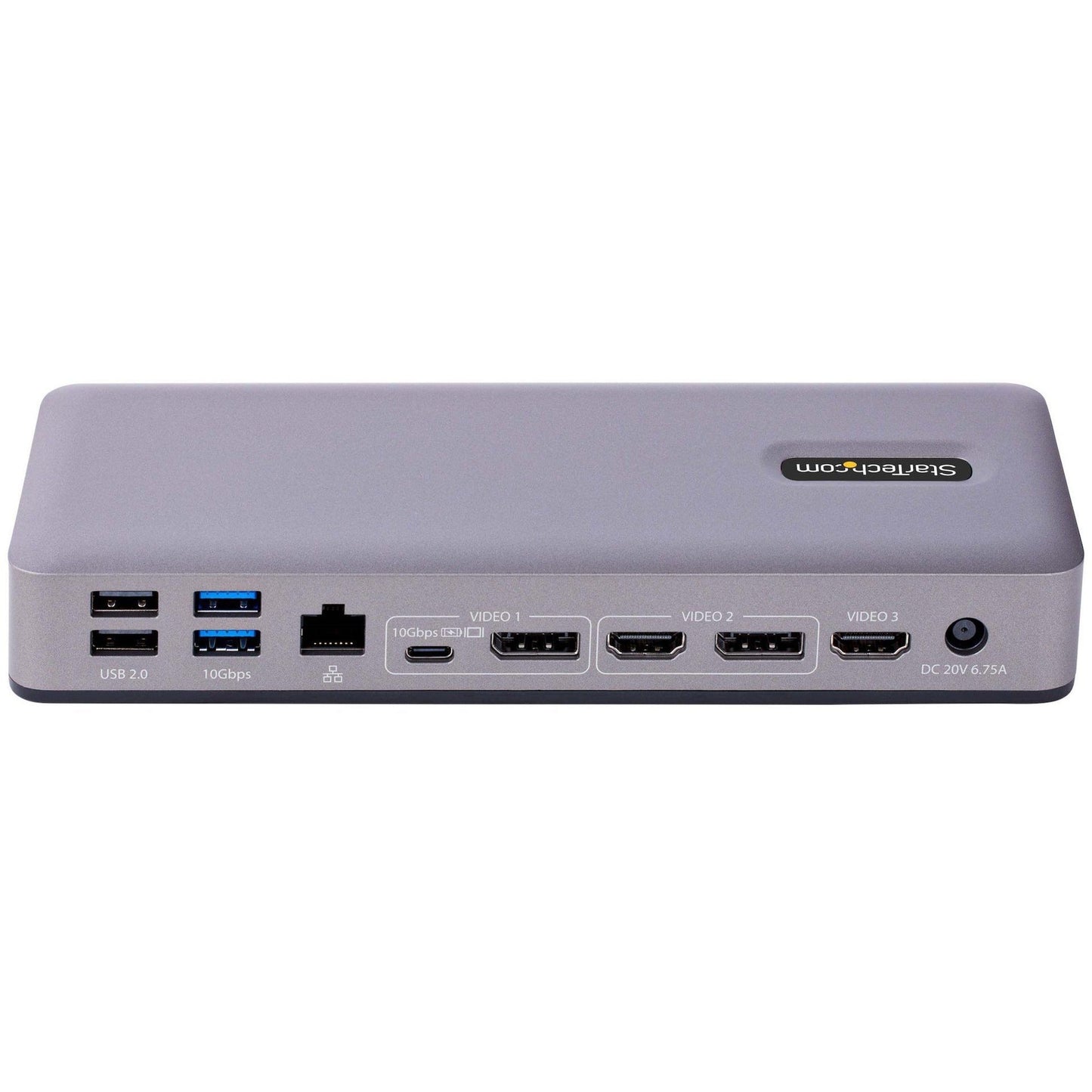 StarTech.com USB-C Docking Station HDMI/DP/DP Alt Mode USB-C Dock Triple/Dual 4K 7x USB Hub 60W PD GbE WWCB Certified