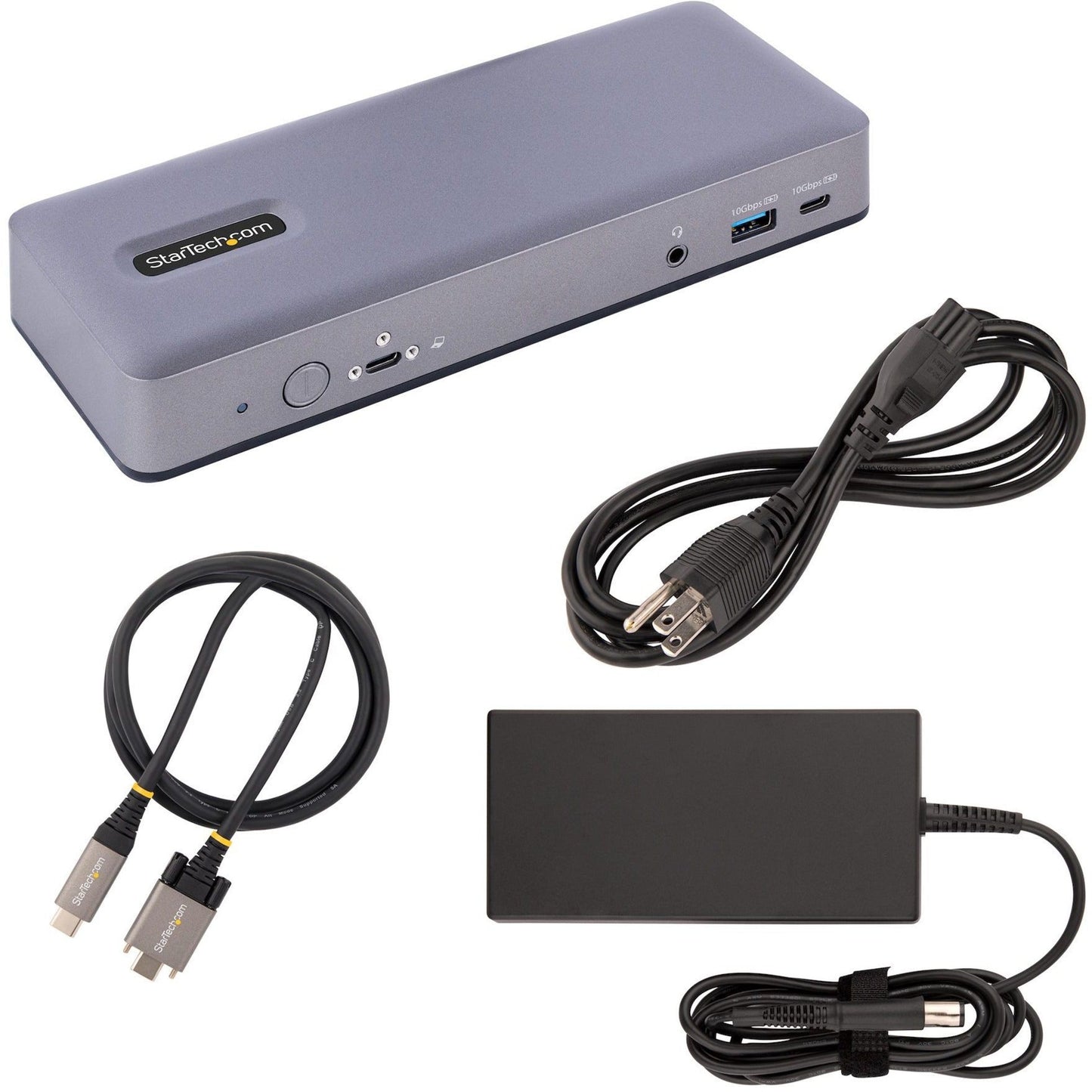 StarTech.com USB-C Docking Station HDMI/DP/DP Alt Mode USB-C Dock Triple/Dual 4K 7x USB Hub 60W PD GbE WWCB Certified