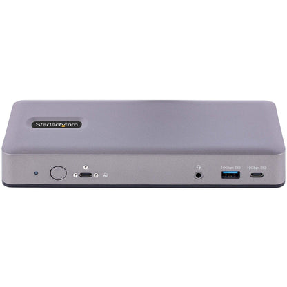StarTech.com USB-C Docking Station HDMI/DP/DP Alt Mode USB-C Dock Triple/Dual 4K 7x USB Hub 60W PD GbE WWCB Certified
