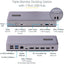 StarTech.com USB-C Docking Station HDMI/DP/DP Alt Mode USB-C Dock Triple/Dual 4K 7x USB Hub 60W PD GbE WWCB Certified