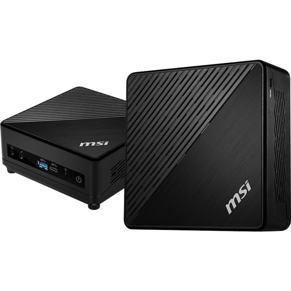 MSI Cubi 5 Cubi 5 10M-848US Desktop Computer - Intel Core i5 10th Gen i5-10210U Quad-core (4 Core) 1.60 GHz - 8 GB RAM DDR4 SDRAM - 250 GB M.2 PCI Express NVMe SSD - Mini PC - Black