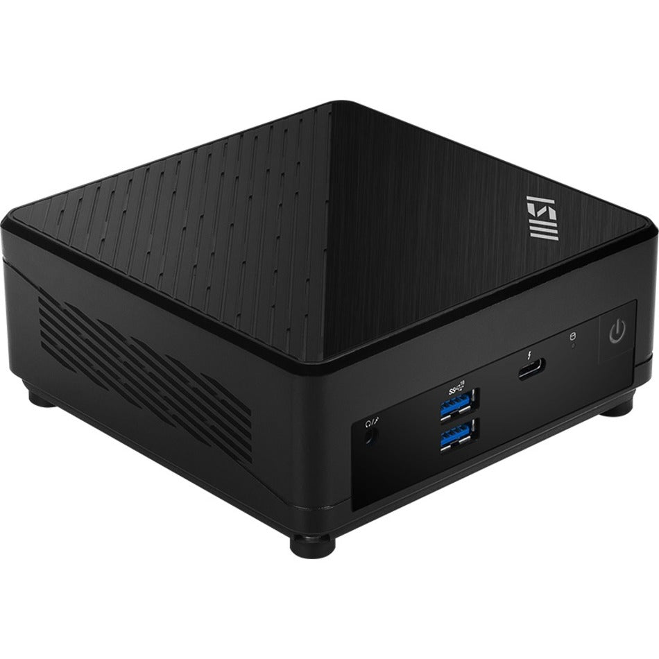 MSI Cubi 5 Cubi 5 12M-029US Desktop Computer - Intel Core i5 12th Gen i5-1235U - 8 GB RAM DDR4 SDRAM - 512 GB M.2 PCI Express NVMe SSD - Mini PC - Black