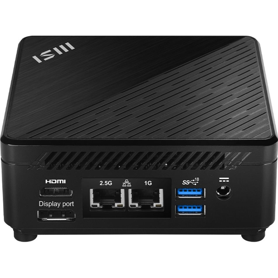 MSI Cubi 5 Cubi 5 12M-030US Desktop Computer - Intel Core i3 12th Gen i3-1215U Deca-core (10 Core) 3.30 GHz - 8 GB RAM DDR4 SDRAM - 256 GB M.2 PCI Express NVMe SSD - Mini PC