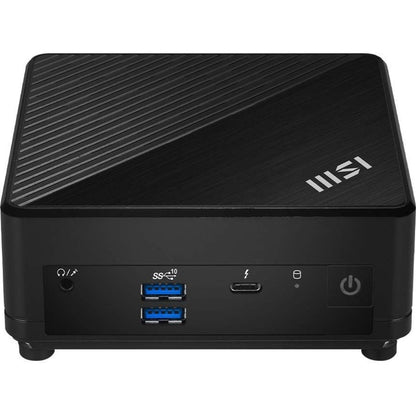 MSI Cubi 5 Cubi 5 12M-030US Desktop Computer - Intel Core i3 12th Gen i3-1215U Deca-core (10 Core) 3.30 GHz - 8 GB RAM DDR4 SDRAM - 256 GB M.2 PCI Express NVMe SSD - Mini PC