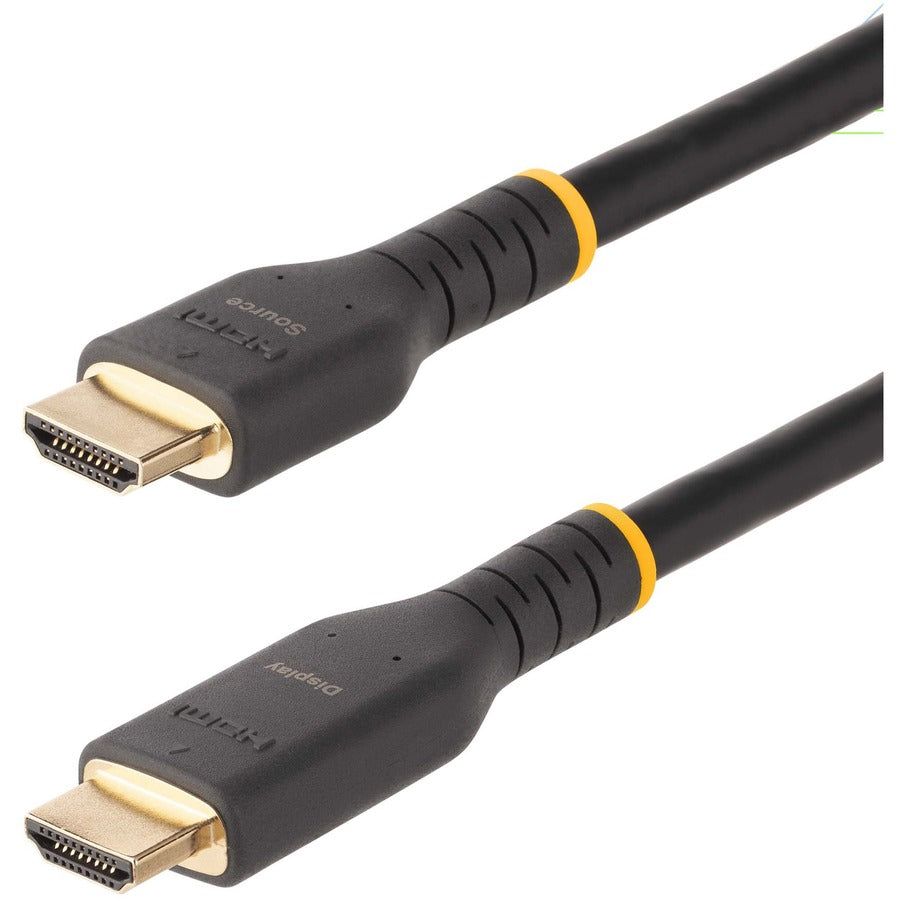 StarTech.com 7m (23ft) Active HDMI Cable HDMI 2.0 4K 60Hz UHD Rugged HDMI Cord w/ Aramid Fiber Heavy-Duty High Speed HDMI 2.0 Cable