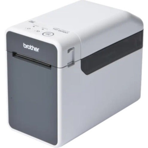 Brother TD-2125N Desktop Direct Thermal Printer - Monochrome - Label/Receipt Print - Ethernet - USB - Serial