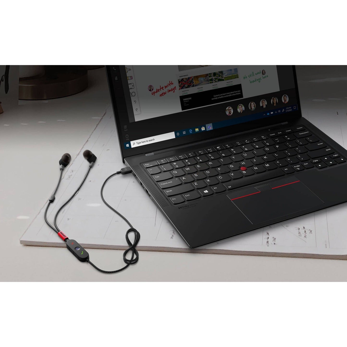 Lenovo Go USB-C ANC In-Ear Headphones