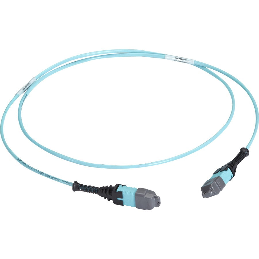 Black Box MTP OM3 Fiber Optic Trunk Cable - Plenum 12-Strand Type A