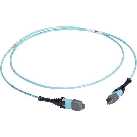 Black Box MTP OM3 Fiber Optic Trunk Cable - Plenum 12-Strand Type A