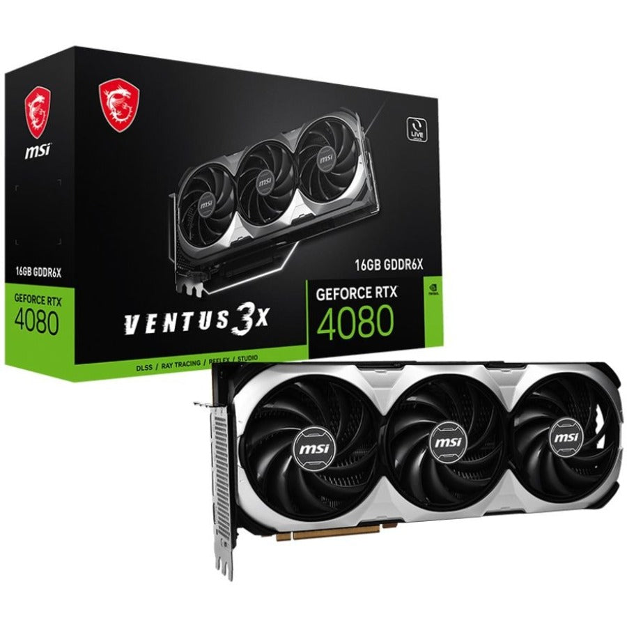 MSI NVIDIA GeForce RTX 4080 Graphic Card - 16 GB GDDR6X