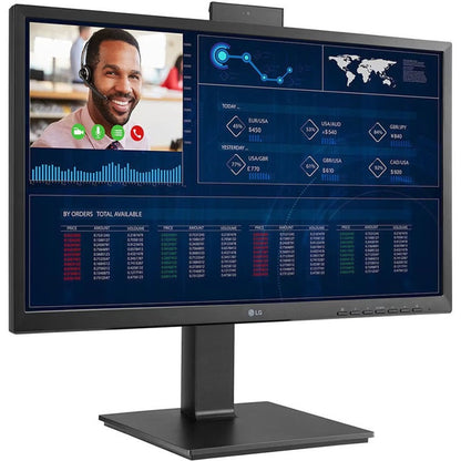 LG 24CQ651W-BP All-in-One Thin Client - Intel Pentium N6005 Quad-core (4 Core) 2 GHz