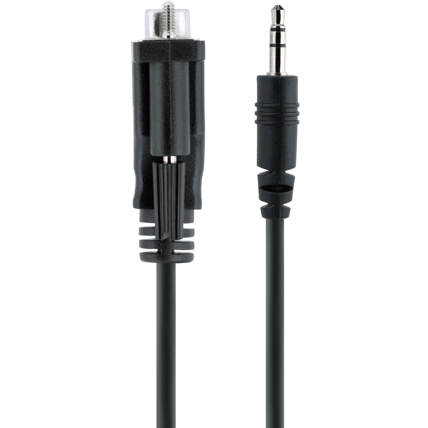 StarTech.com 3ft (1m) DB9 to 3.5mm Serial Cable for Serial Device Configuration RS232 DB9 Male to 3.5mm for Calibrating via Audio Jack