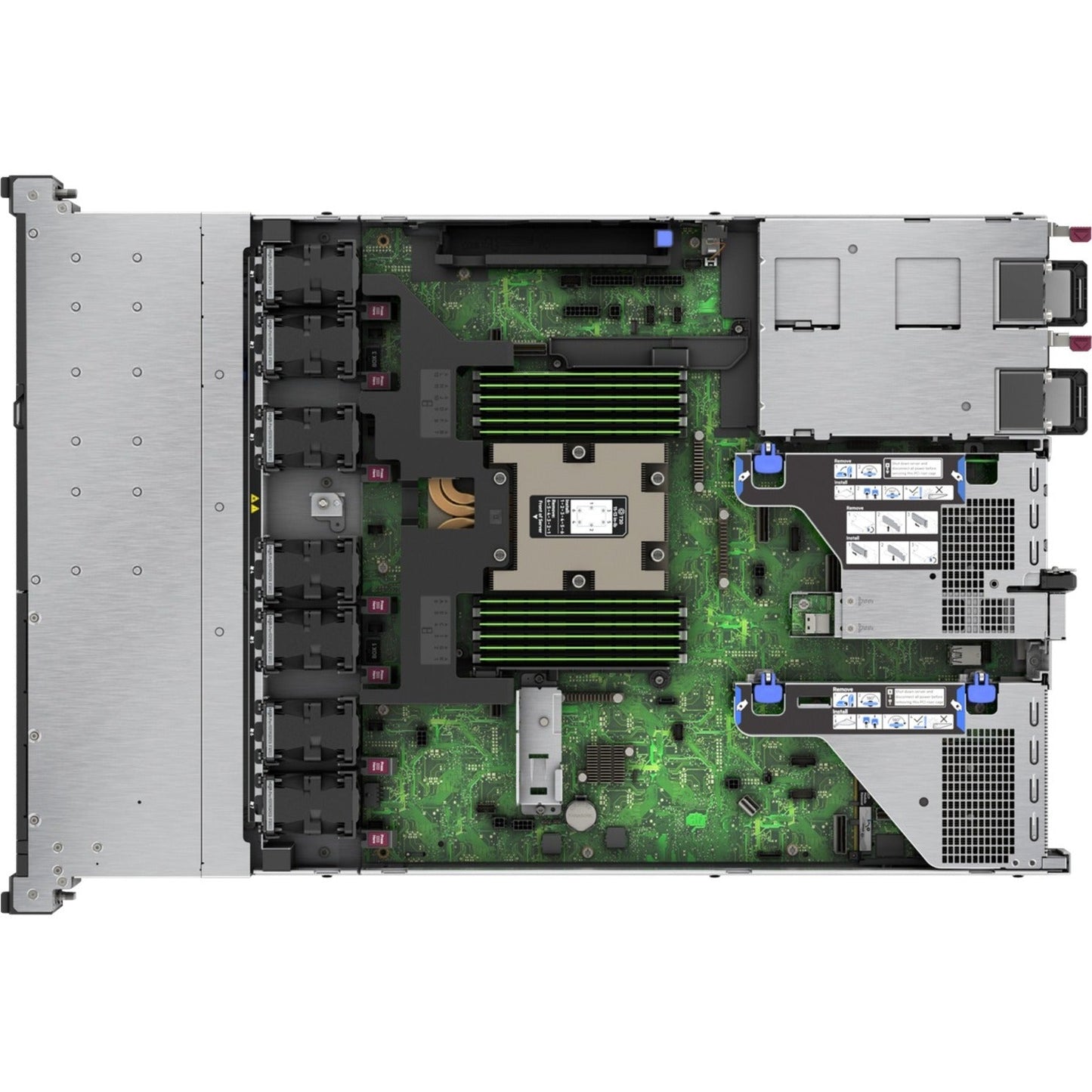 HPE ProLiant DL325 G11 1U Rack Server - 1 x AMD EPYC 9124 2.70 GHz - 32 GB RAM - 12Gb/s SAS Controller