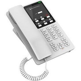 Grandstream GHP620 IP Phone - Corded - Corded - Desktop Wall Mountable - White