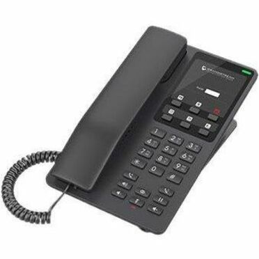 Grandstream GHP621 IP Phone - Corded - Corded/Cordless - Wi-Fi - Desktop Wall Mountable - Black