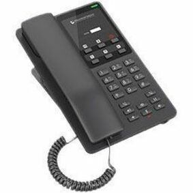 Grandstream GHP621 IP Phone - Corded - Corded/Cordless - Wi-Fi - Desktop Wall Mountable - Black