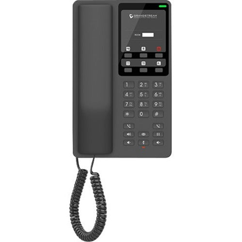 Grandstream GHP621W IP Phone - Corded - Corded/Cordless - Wi-Fi - Wall Mountable Desktop - Black