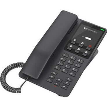 Grandstream GHP621W IP Phone - Corded - Corded/Cordless - Wi-Fi - Wall Mountable Desktop - Black