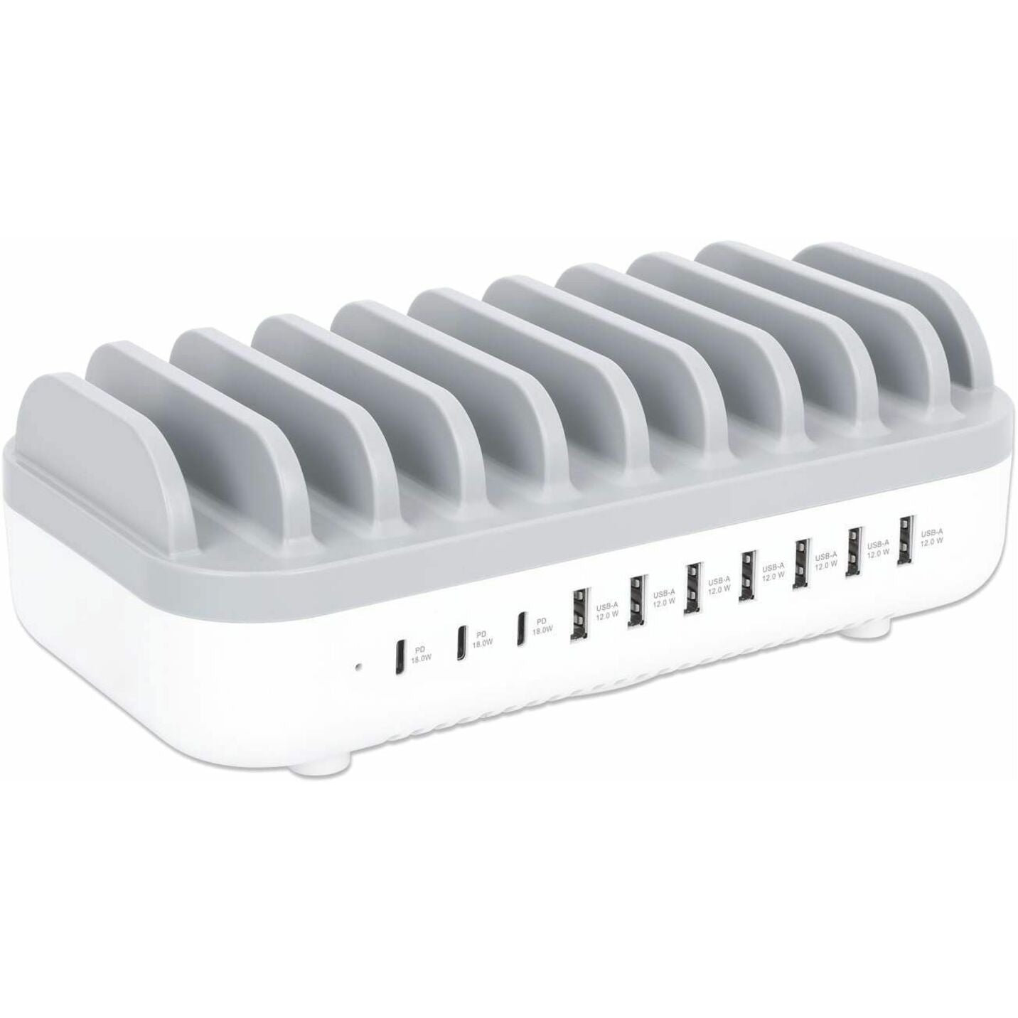 Manhattan 10-Port USB Charging Station - 120 W