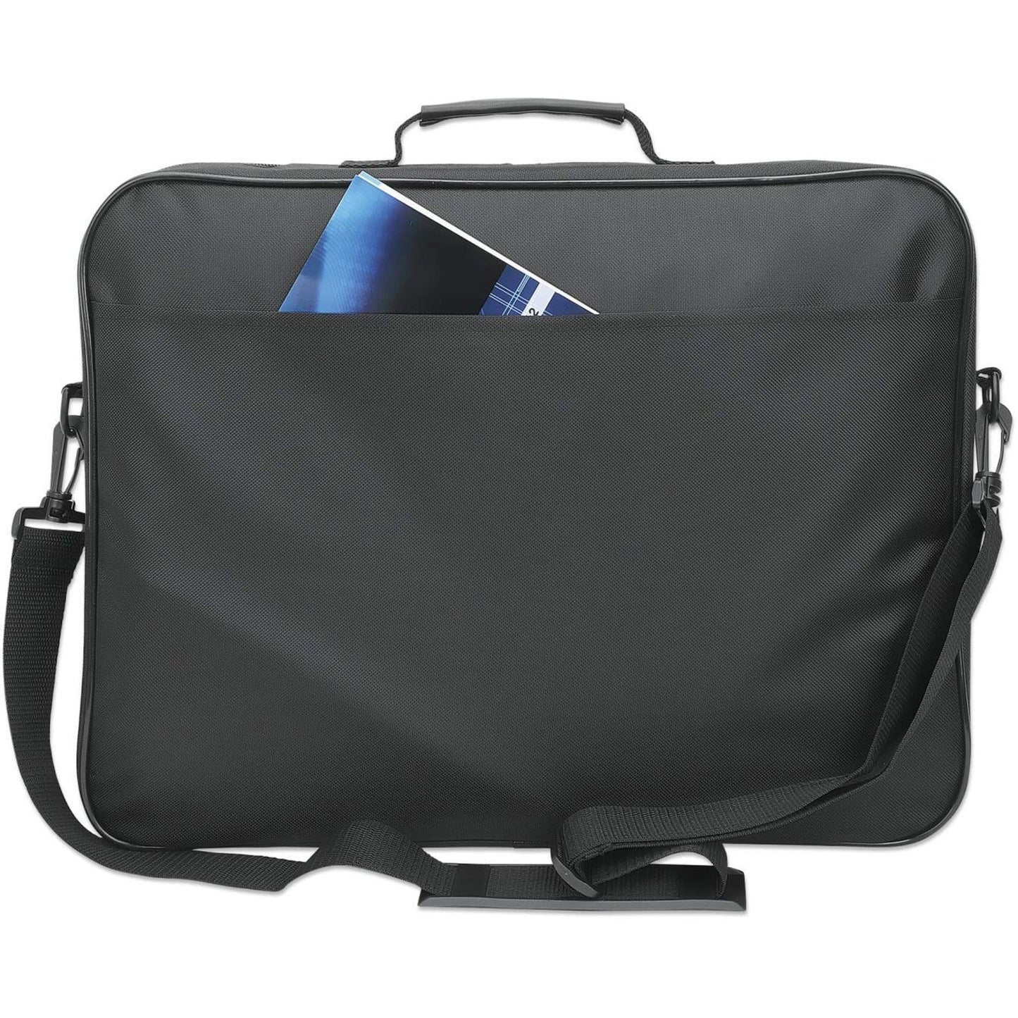 Manhattan Cambridge Carrying Case (Briefcase) for 17.3" Notebook Ultrabook MacBook Accessories - Black