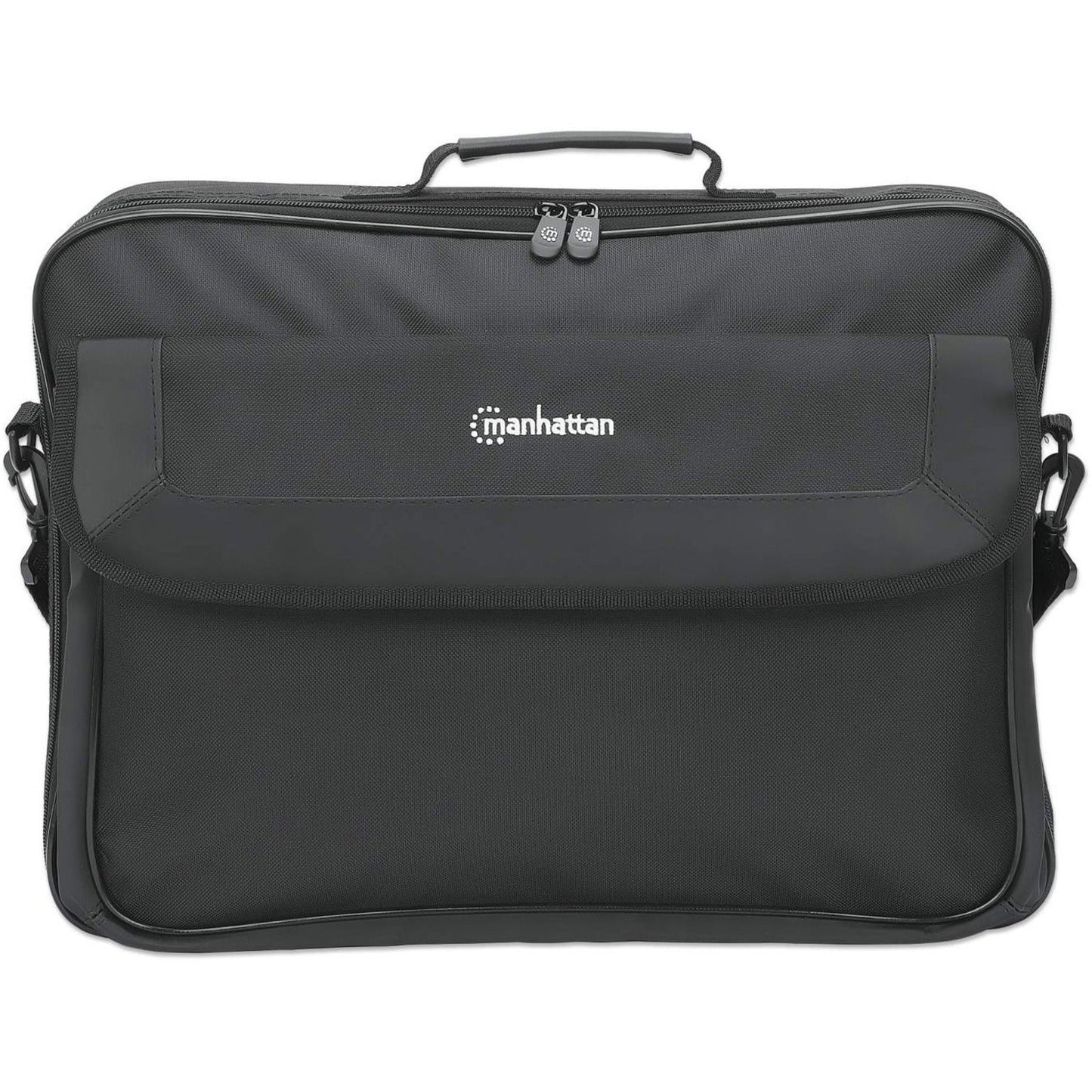 Manhattan Cambridge Carrying Case (Briefcase) for 17.3" Notebook Ultrabook MacBook Accessories - Black