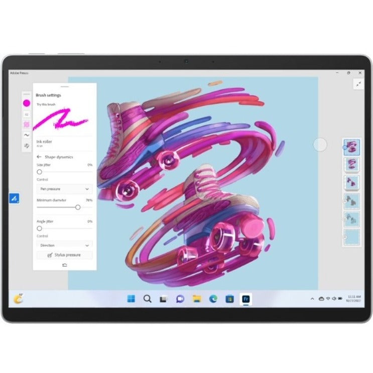 Microsoft Surface Pro 9 Tablet - 13" - SQ3 - 16 GB RAM - 256 GB SSD - Windows 11 - 5G - Platinum - TAA Compliant