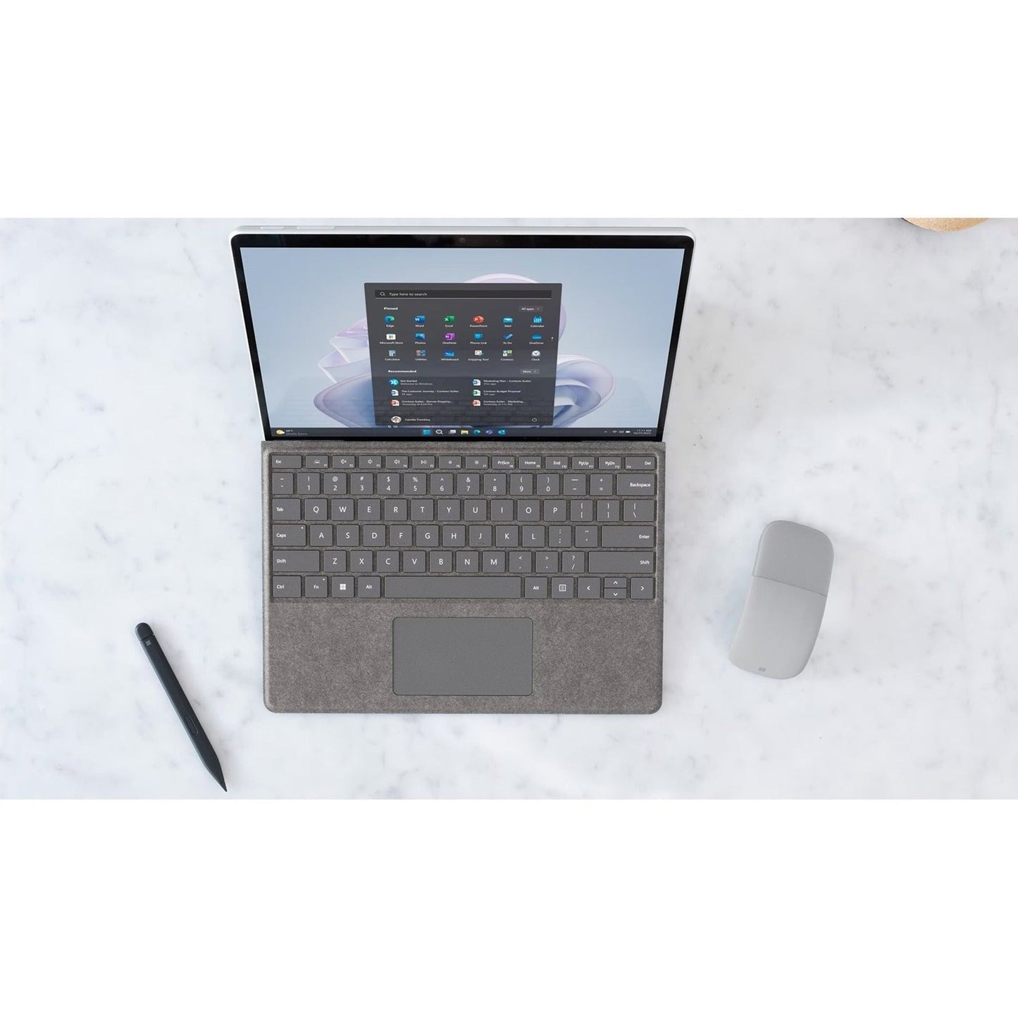 Microsoft Surface Pro 9 Tablet - 13" - SQ3 - 16 GB RAM - 256 GB SSD - Windows 11 - 5G - Platinum - TAA Compliant