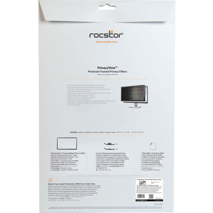 Rocstor Privacyview Privacy Screen Filter Black