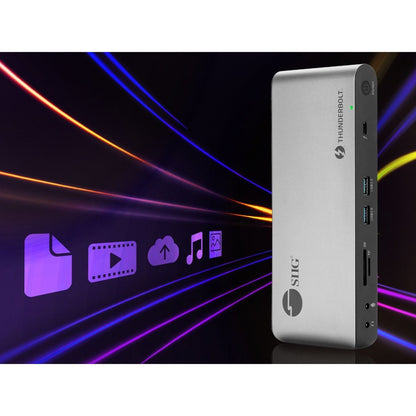 SIIG Quad Display Thunderbolt 4 Docking Station & PD