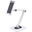 StarTech.com Adjustable Tablet Stand for Desk Up to 1kg Universal Tablet Stand Holder Desk/Wall Ergonomic Articulating Tablet Mount