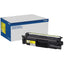 Brother TN810Y Original Standard Yield Laser Toner Cartridge - Yellow - 1 Each